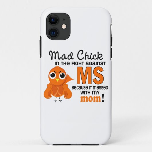 Mad Chick 2 Mam Multiple Sclerosis MS Case-Mate iPhone Case (Achterkant)