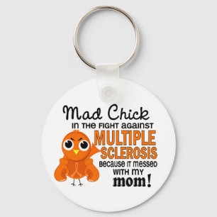 Mad Chick 2 Mam Multiple Sclerosis MS Sleutelhanger