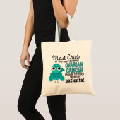 Mad Chick 2 Patiënten Ovariumkanker Tote Bag (Voorkant (product))