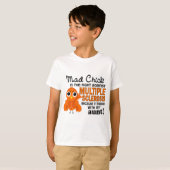 Mad Chick 2 Tante multiple sclerose MS T-shirt (Voorkant volledig)