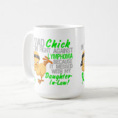 Mad Chick, overgebracht met Daughter-in-Law 3-lymf Koffiemok (Voorkant links)