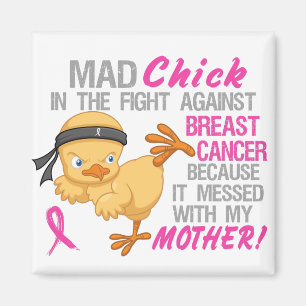 Mad Chick overgebracht met moederziekte 3L Magneet