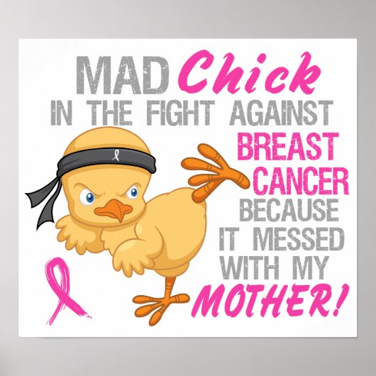 Mad Chick overgebracht met moederziekte 3L Poster (Voorkant)