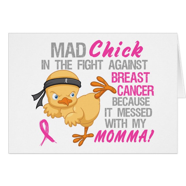 Mad Chick overgebracht met Momma 3 Breast Cancer.p (Voorkant Horizontaal)