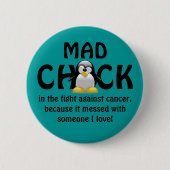 Mad Chick Ronde Button 5,7 Cm (Voorkant)