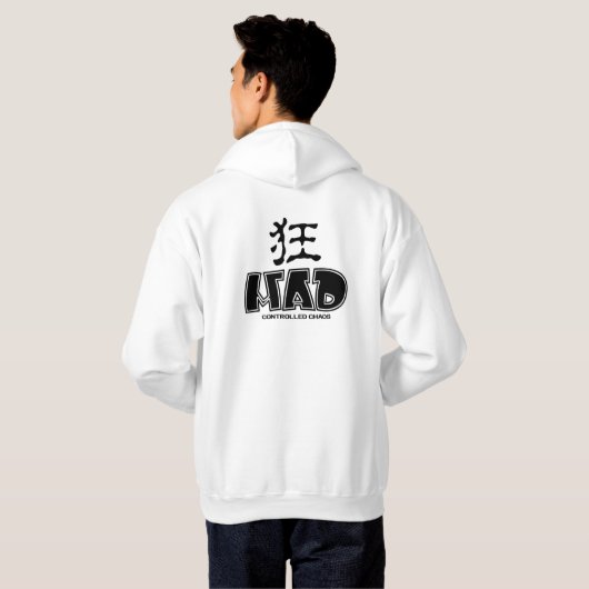 MAD CONTROLLED CHAOS HOODIE (Achterkant volledig)