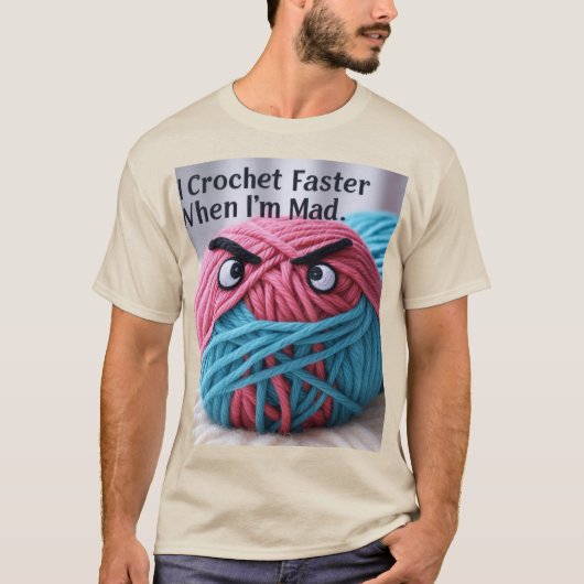 Mad Crochet Speed Ball T-shirt (Voorkant)