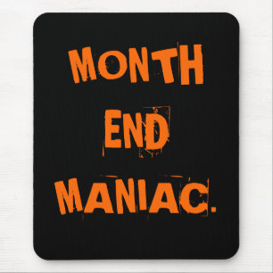 Mad Cruel Accountant Grappig Nickname Maand Einde Muismat