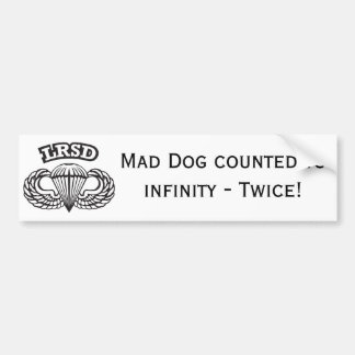Mad Dog Bumpersticker 3