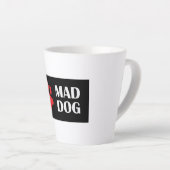 Mad Dog Cup Latte Mok (Rechterhoek)