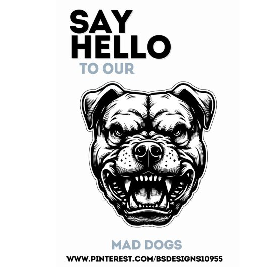   Mad Dog Fun-Loving Golfer Golfheadcover