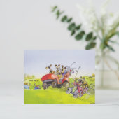 Mad Dogs Briefkaart (Staand voorkant)