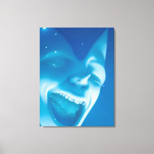 Mad Dreamer in de sterren - Ken Gage Art Canvas Afdruk