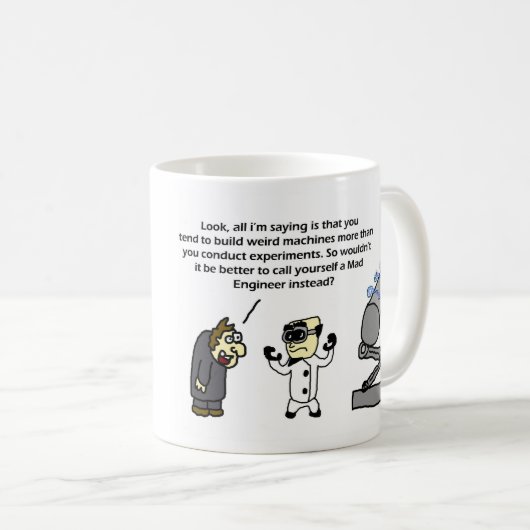 Mad Engineer mok (Voorkant rechts)