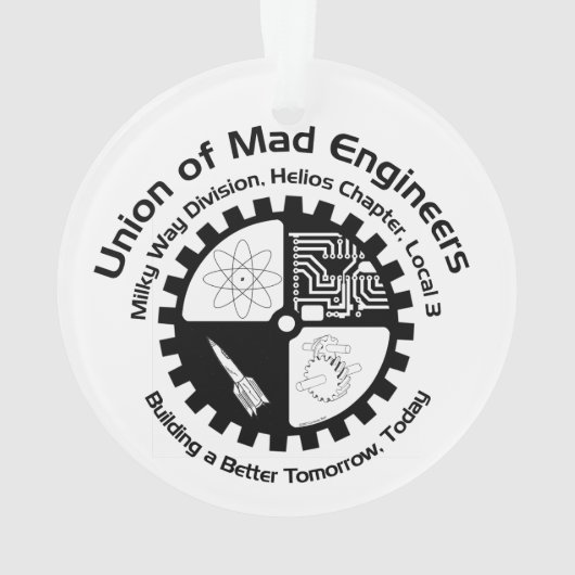 Mad Engineer Ornament (achterkant)
