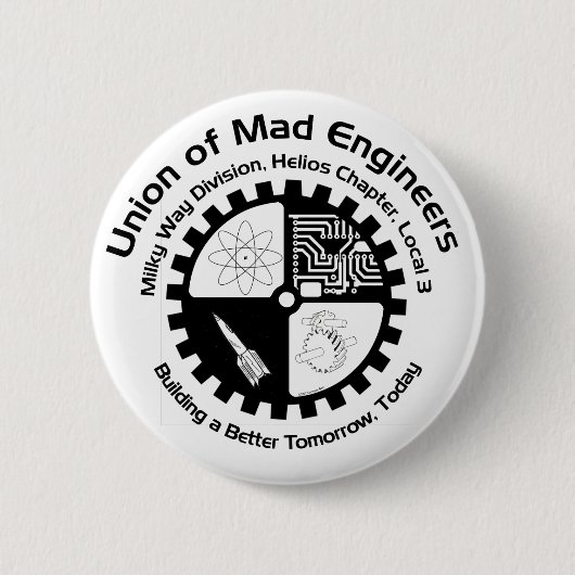 Mad Engineers Button (Voorkant)