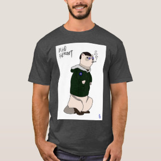 MAD FERRET bij dieren T-shirt