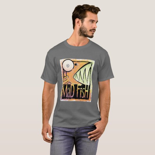 Mad Fish T-shirt (Voorkant volledig)