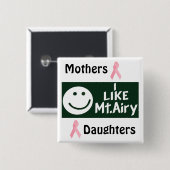 MAD for Mt. Airy square Button (Voorkant /achterkant)