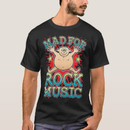 Mad for Rock Muziek T-shirt