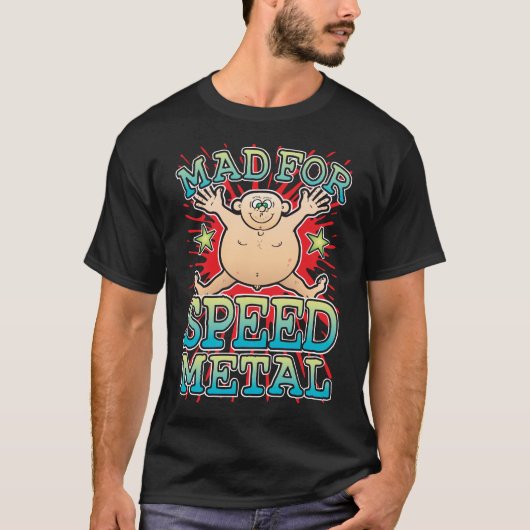 Mad for Speed Metal T-shirt (Voorkant)