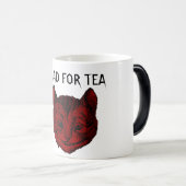 Mad for Tea Cheshire Cat Morphing Mok (Voorkant rechts)
