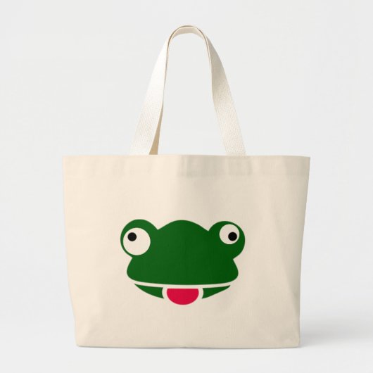 Mad Frog Design Merchandise Grote Tote Bag (Voorkant)
