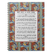 Mad Girl's Love Song Notitieboek (Voorkant)