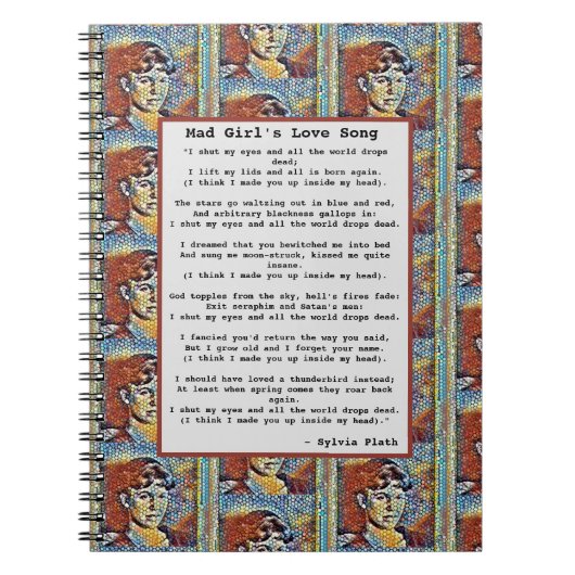 Mad Girl's Love Song Notitieboek (Voorkant)