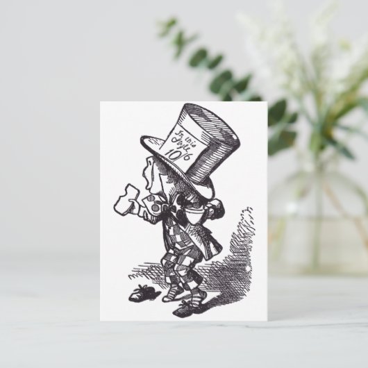 Mad Hatter 2 Briefkaart (Staand voorkant)
