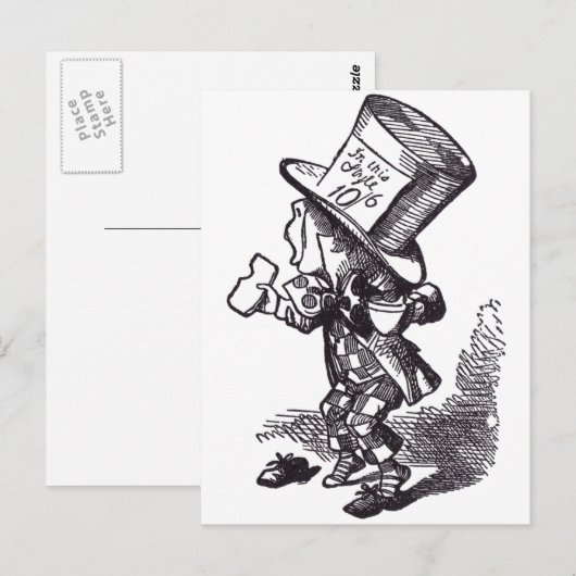Mad Hatter 2 Briefkaart (Voorkant / Achterkant)