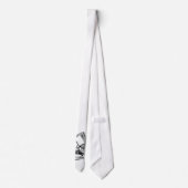 Mad Hatter aan het werk Stropdas (Achterkant)