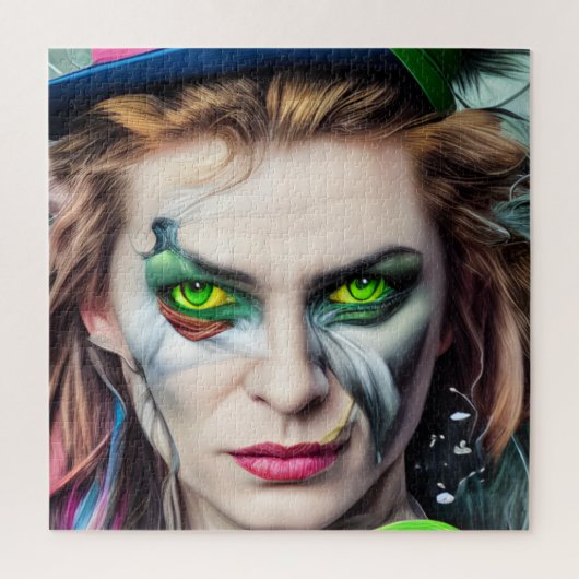 Mad Hatter AI gegenereerd Legpuzzel (Verticaal)