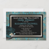 Mad Hatter Alice in het Vrijgezellenfeest van Wond Kaart (Voorkant)