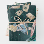 Mad Hatter Alice in Wonderland Collage Decoupage Inpakpapier Vel (In situ)