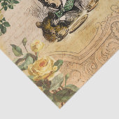 Mad Hatter Alice in Wonderland Ephemera ontkoppeli Tissuepapier (Detail)