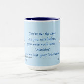 Mad Hatter Alice in Wonderland Muchier Muchness Mok (Midden)