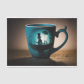 Mad Hatter Alice in Wonderland ontkoppeling Tissuepapier (Voorkant)