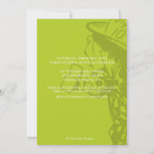 Mad Hatter Bridal Shower Kaart (Achterkant)