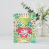 Mad Hatter Briefkaart (Staand voorkant)