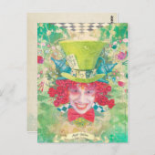 Mad Hatter Briefkaart (Voorkant / Achterkant)