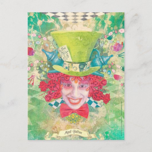 Mad Hatter Briefkaart (Voorkant)