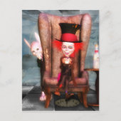 Mad Hatter Briefkaart (Voorkant)