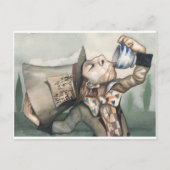 Mad hatter briefkaart (Voorkant)