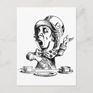 Mad Hatter Briefkaart