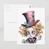 Mad Hatter Briefkaart (Voorkant / Achterkant)