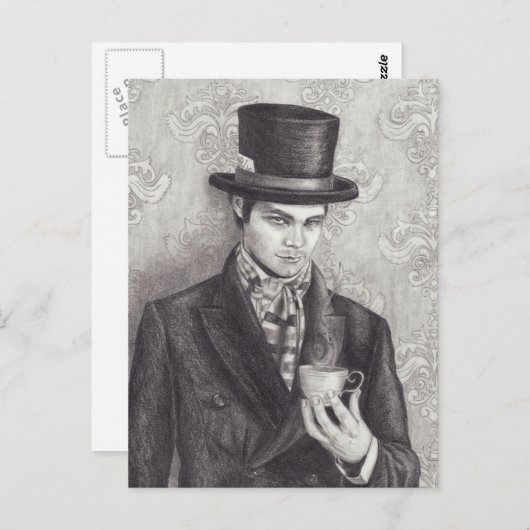 Mad Hatter - Briefkaart (Voorkant / Achterkant)