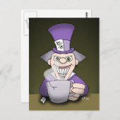Mad Hatter Briefkaart (Voorkant / Achterkant)