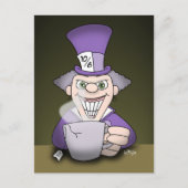 Mad Hatter Briefkaart (Voorkant)