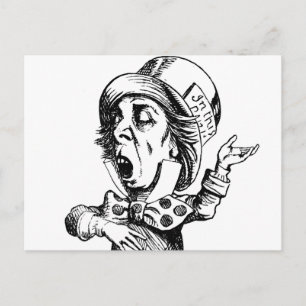 Mad Hatter Briefkaart